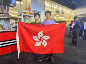 青年男子組亞軍何梓齊(右) 季軍李嘉銳(左)